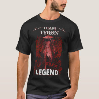 T-shirt Équipe TYRON - Une LÉGENDE sans fin