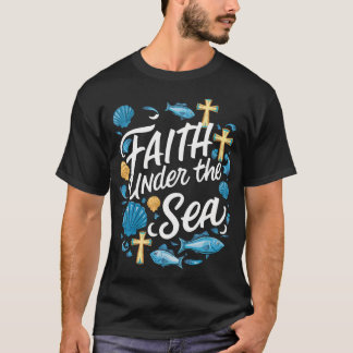 T-shirt Équipe Vbs Scuba École Biblique de Vacances Chréti