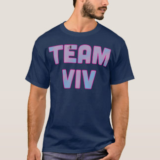 T-shirt Équipe Viv drôle