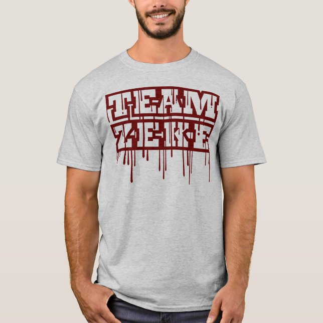 T-shirt Équipe Zeke ! (Devant)