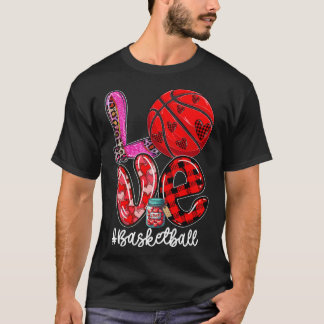 T-shirt Équipement d'amour Bysketbyll Joueur Équipe Saint-