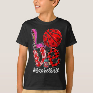T-shirt Équipement d'amour Bysketbyll Joueur Équipe Saint-