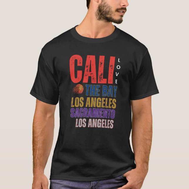 T-shirt Équipes de basket-ball Cali Love (Devant)