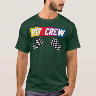 T-shirt Équipes de fosse T Shirt de course Organisation de