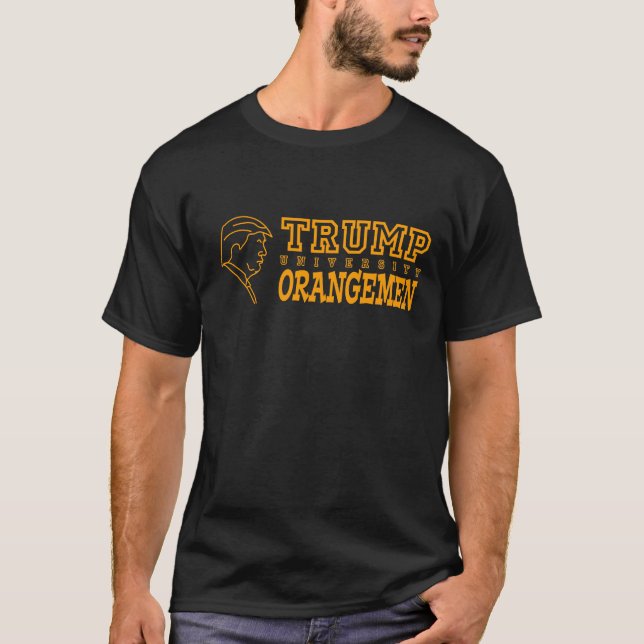 T-shirt Équipes sportives d'atout d'Orangemen drôles (Devant)