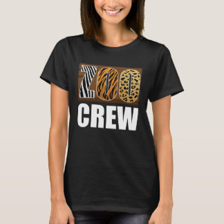 T-shirt Équipier de la faune du zoo