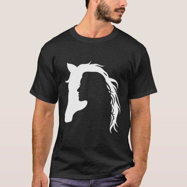 T-shirt Équitation - Cheval Entraîneur Horseman Equestri (Devant)
