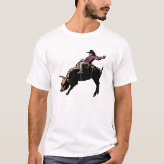 T-shirt Équitation de Taureau