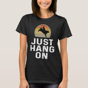 T-shirt Équitation de taureau Cavalier de rodéo Accroch