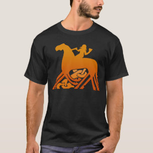 T-shirt Équitation d'Odin sur la mythologie de Sleipnir