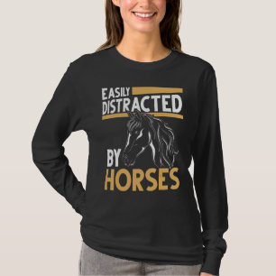 T-shirt Équitation Équitation Cheval cavalier Equestre Che