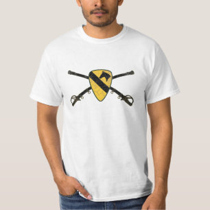 T-shirt ęr Division "première équipe" de cavalerie -