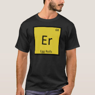 T-shirt Er - Poupées d'Oeuf Chimie d'entrée Tableau périod