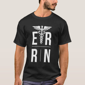 T-shirt Er Rn Urgence Infirmière Er Infirmière Urgence Nur