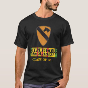 T-shirt ęr Université de division de Cav de chemise du