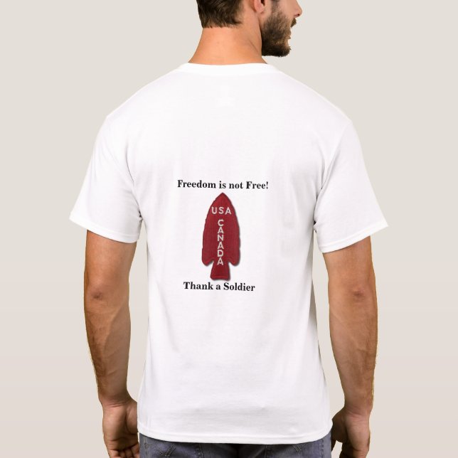 T-shirt ęr Vétérinaires de la brigade du diable de la (Dos)