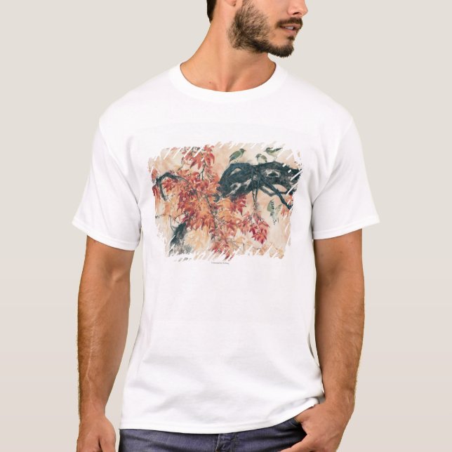 T-shirt Érables rouges (Devant)