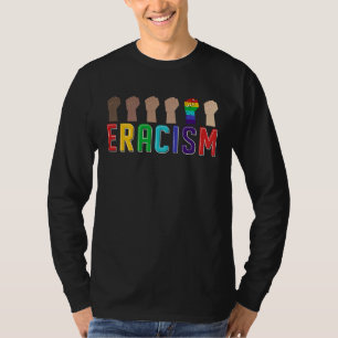 T-shirt Eracisme Effacer le racisme Stopper la haine Égali