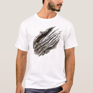 T-shirt éraflure !