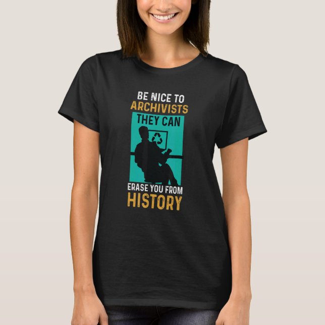 T-shirt Erase from History   Person (Devant)