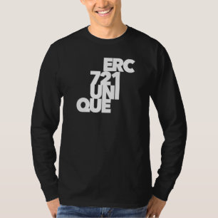 T-shirt Erc721 Jeton Et Non Fungible Unique Blockchain Nft