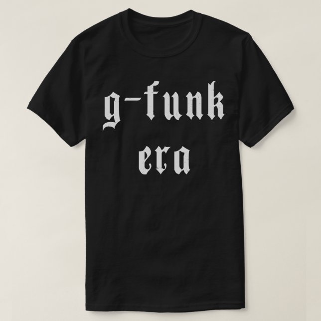 T-shirt ère gfunk (Design devant)