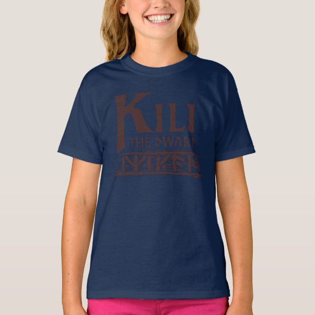 T-shirt Erebor - Nom de Kili (Devant)
