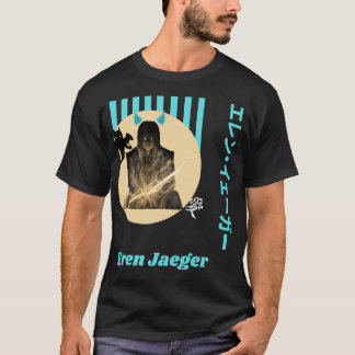 T-shirt Eren Jaeger anime 