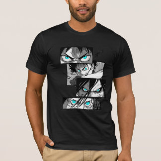 T-shirt Eren Yeager - Une résolution inflexible