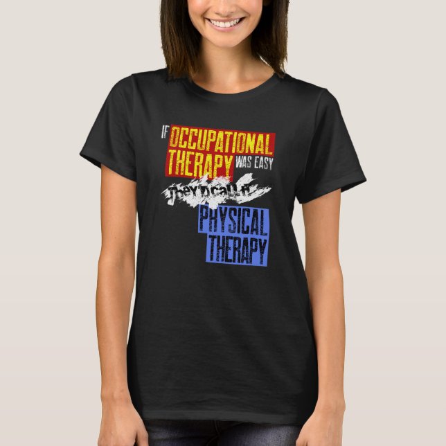 T-shirt ergothérapie Chemise et ergothérapie (Devant)