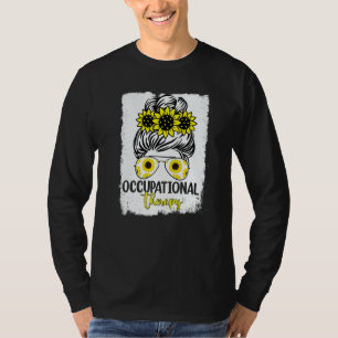 T-shirt Ergothérapie Chignon Messy OT Thérapeute Vie S