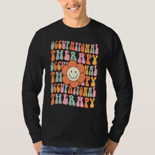 T-shirt Ergothérapie Groovy Rétro Vintage Mignon