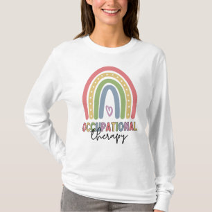 T-shirt ergothérapie OT Thérapiste Arc-en-ciel
