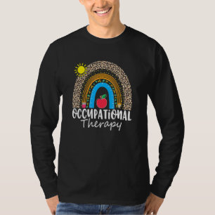 T-shirt Ergothérapie Ot Thérapiste Ot Mois Leopard