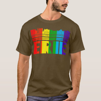 T-shirt Erie Pride Erie LGBT Cadeau LGBT Gay Gay Supporter