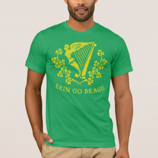 T-shirt Erin vont tee - shirt d'harpe de Bragh