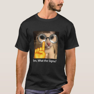 T-shirt Erm Ce Que Sigma Chat Mème Drôle Drôle Sarcastique