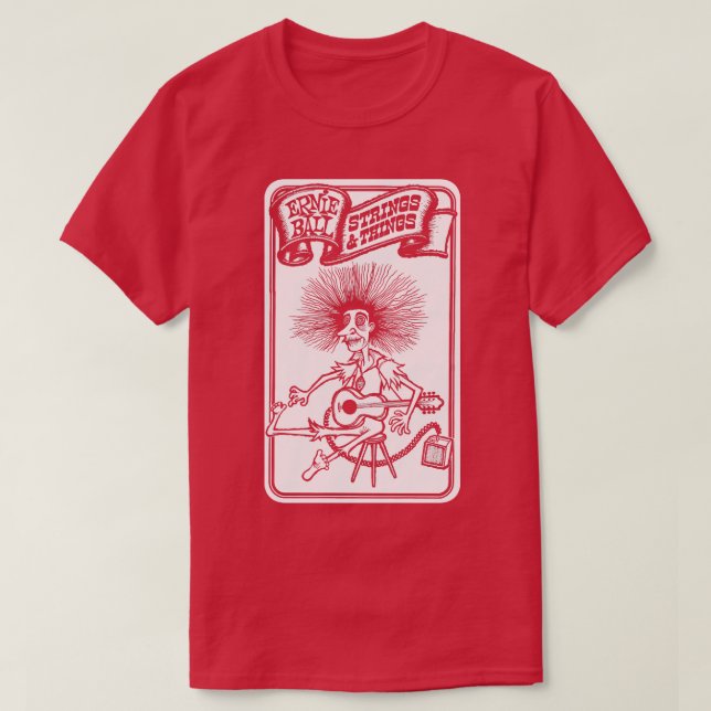 T-shirt Ernie Ball Strings (Design devant)
