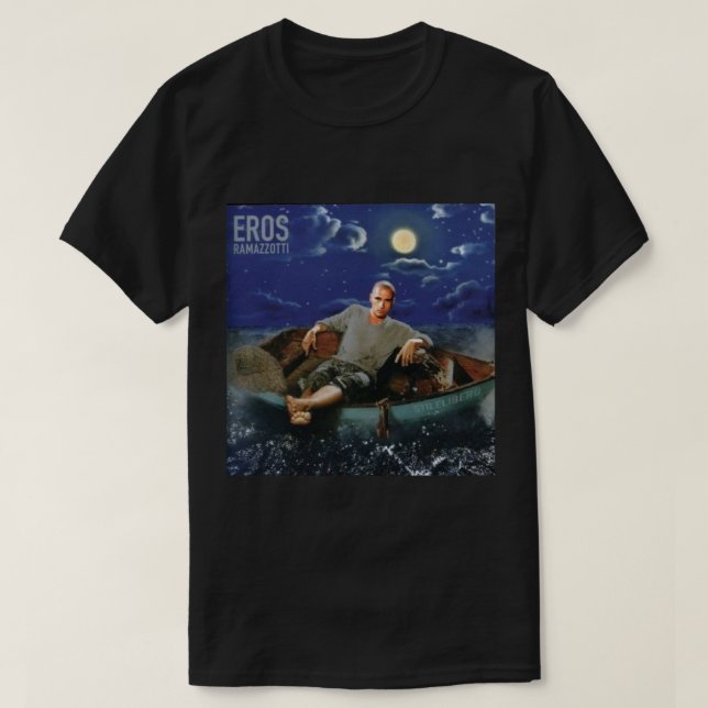 T-shirt eros ramazzotti night funny   (Design devant)
