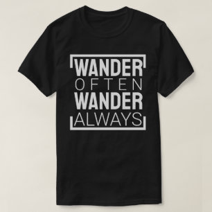 T-shirt Errer souvent, s'émerveiller toujours