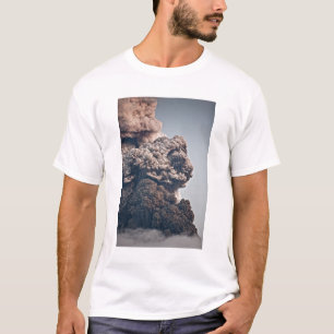 T-shirt Éruption volcanique d'Eyjafjalljokull