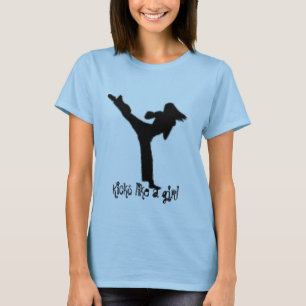 T-shirt Éruptions comme une fille