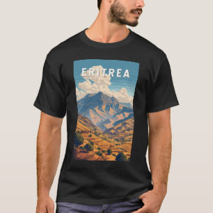 T-shirt Erythrée Illustration Voyage Art Vintage