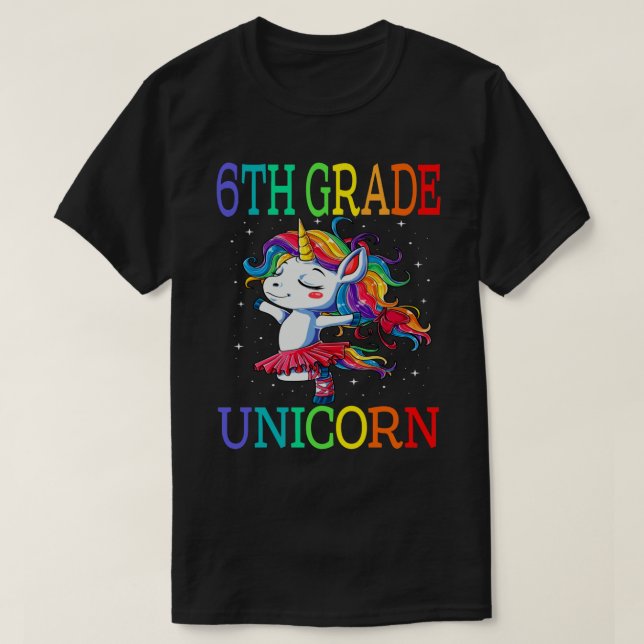 T-shirt Escadrille De 6E Année Retour À L'École Enseignant (Design devant)