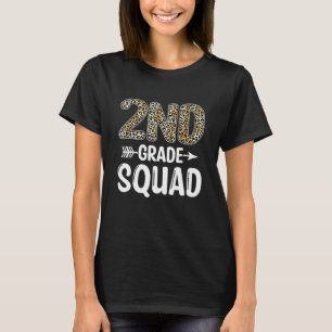 T-shirt Escadron de 2e année Retour à l'école secondaire G