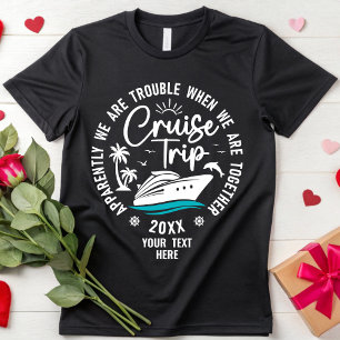 T-shirt Escadron de croisière sur mesure Voyage de croisiè