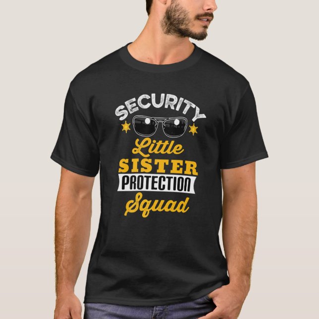 T-shirt Escadron de protection de la petite cousine de séc (Devant)