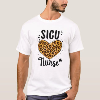 T-shirt Escadron d'infirmières du SICU Infirmières de l'IC