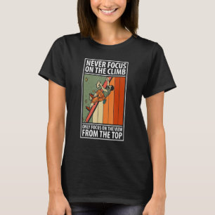 T-shirt Escalade Bouldering Climber Mountain Climber Rock