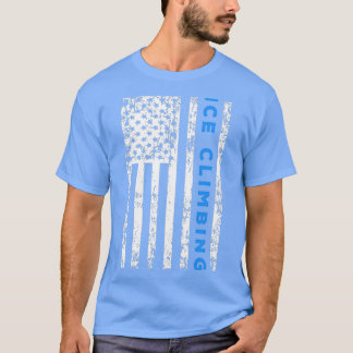 T-shirt Escalade de glace